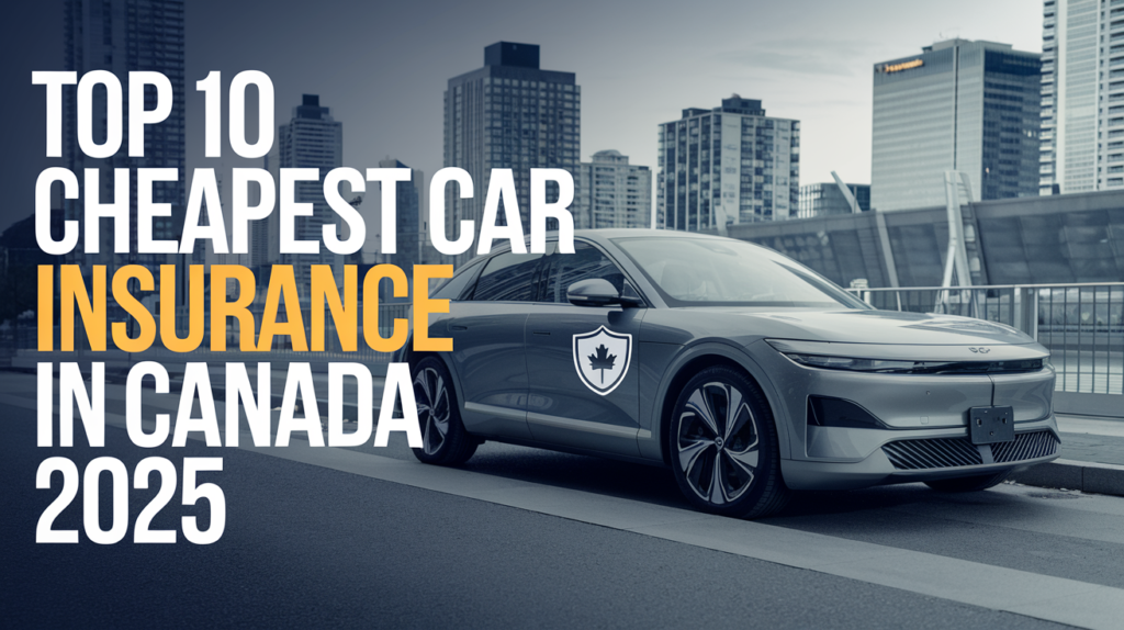 Top 10 Cheapest Car Insurance Companies in Canada